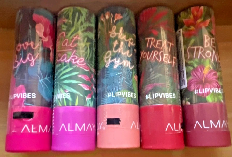 Almay Lip Vibes Lipstick YOU CHOOSE SHADE BRAND NEW BUY 4 GET A SURPRISE COLOR - Image 1 of 1