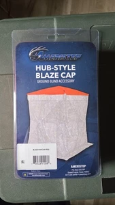 Ameristep Hub-Style Blaze Orange Cap Ground Blind Accessory New - Picture 1 of 2