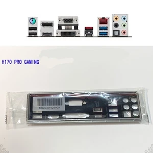 Backplate für ASUS H170 PRO GAMING Mainboard IO Shield Plate i/o O Shield - Bild 1 von 1