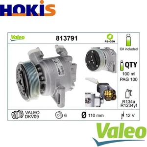 COMPRESSOR AIR CONDITIONING 813791 FOR PEUGEOT 108 CITROËN C1II TOYOTA 1.0L 108 - Picture 1 of 10