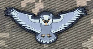 @ PATCH UKRAINE ARMY WAR 2022-2025 Intelligence Owl #6 PVC - Picture 1 of 1