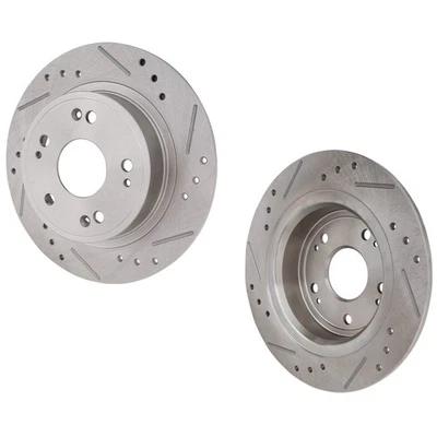 Rotores de disco de freno trasero cupé sedán para Honda Accord Acura ILX HR-V TSX 2009-2014 Foto 1 de 4