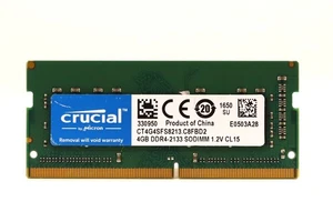 Crucial 4GB PC4-17000 DDR4-2133MHz Laptop Memory P/N: CT4G4SFS8213.C8FBD2 Tested - Picture 1 of 2