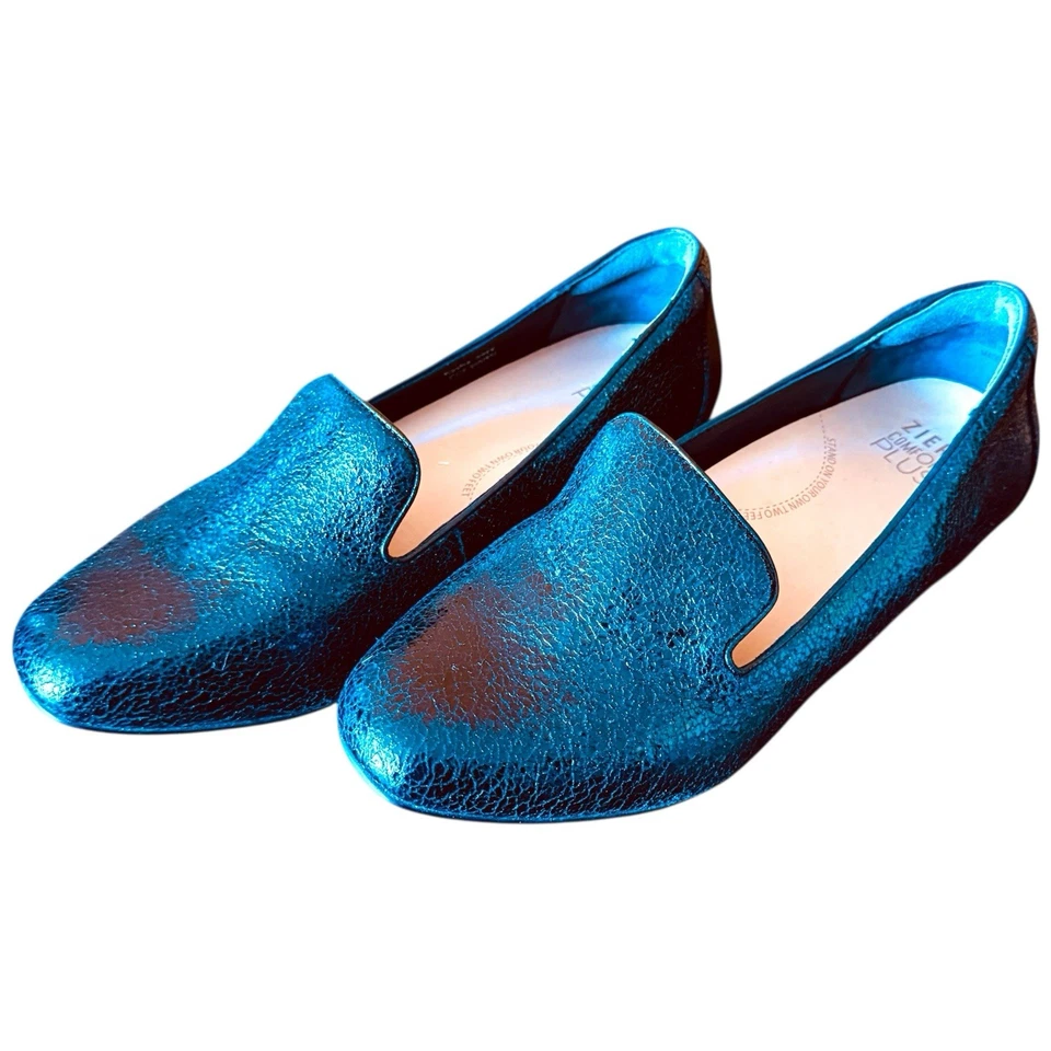 Ziera Shoe Womens Size EU 39 FF Black Leather Flat Loafer Ortho Comfort 1034 - Image 1 of 4