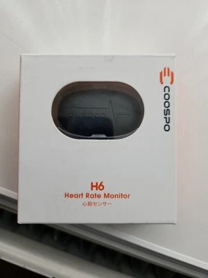 COOSPO H6 Chest Heart Rate Monitor Bluetooth/Ant+ Compatible - Image 1 of 4