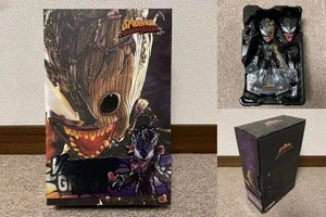 Hot Toys TMS 027 Spider-Man: Maximum Venom Venomized Groot 1:1 usado raro Japón - Imagen 1 de 17
