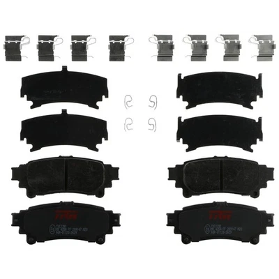Rear Disc Brake Pad Set for Toyota Highlander 2014 - 2019 TRW Ultra TXC1391 Foto 1 de 4