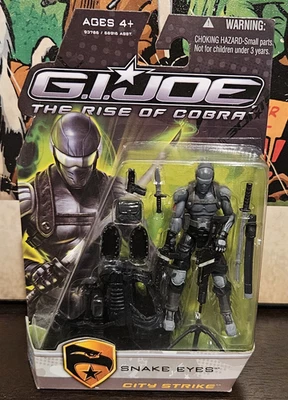 G.I. Joe Snake Eyes City Strike The Rise of Cobra Hasbro NIB - Image 1 of 2