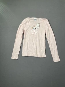 Disney The Aristocats Marie Women’s Long Sleeve Shirt Lace Trim Size SMALL - Picture 1 of 12