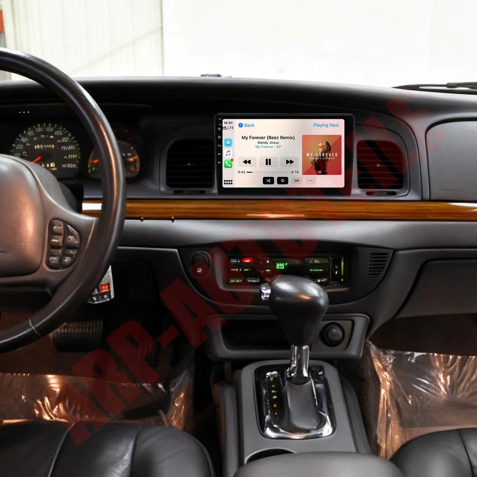 10.1" 64G PARA Ford Crown Victoria 2003-2008 Rádio de Carro GPS CarPlay Android 15 CAM - Imagem 1 de 4