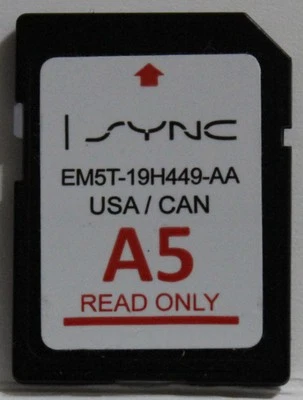 Ford Fusion / Escape / F150 2013 2014 NAV Navigation A5 Map SD Card EM5T19H449AA - Image 1 of 2