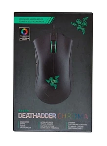 RAZER DeathAdder Chroma Ergonomic Gaming Mouse, Black BNIB - Picture 1 of 2