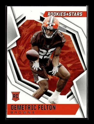 2021 Panini Rookies & Stars - Rookies Demetric Felton #191 (RC) - Image 1 of 2