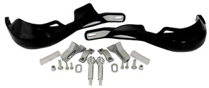 MOTOCROSS ENDURO RALLY PRO HANDGUARDS ALUMINIUM REINFORCED BLACK KTM KAWASAKI - Picture 1 of 1
