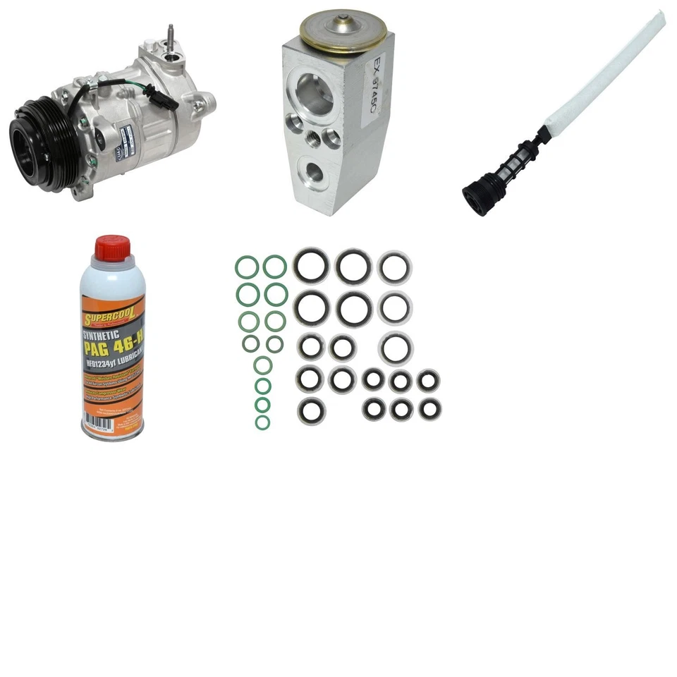 Kit de compresor de aire acondicionado UAC 2015 para Chevrolet Silverado 1500 2014-2016 Foto 1 de 1