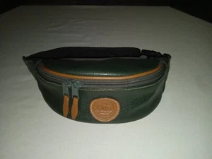 Vintage Bass Pro Shops Leather Fanny Pack Waist Bag EC - Picture 1 of 4