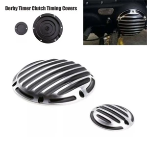 6 Holes Clutch Derby Timer Timing Covers For Harley Touring Sportster XL883 1200 - Picture 1 of 10
