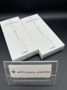 Neuf ! Véritable adaptateur Apple Thunderbolt vers Gigabit Ethernet (MD463ZM/A) lot de 2 - Photo 1/10