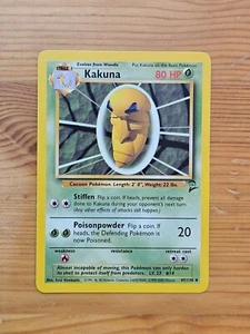 Pokémon TCG Kakuna Base Set 2 Unlimited 47/130 Regular LP WOTC. - Picture 1 of 2