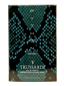 ❤️TRUSSARDI PYTHON FOR MEN EDT 100ml 3.4oz ,SCANNON,IN BOX,SEALED!!!! - Picture 1 of 7