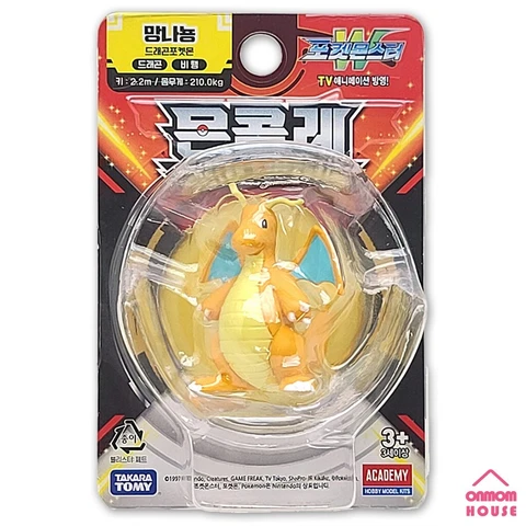 Pokemon DRAGONITE Moncolle Mini Figure Academy Takara tomy Korean Toys Cover