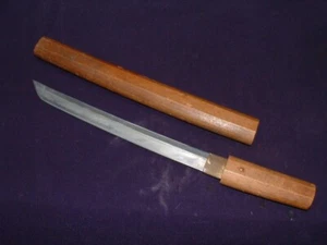 [GN1-02-01-39] Japanese Sword:  Tanto in Shirasaya Project Piece