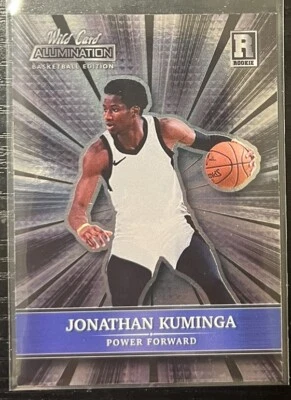 2021-22 Wild Card Alumination Jonathan Kuminga #ABC-4 Golden State Warriors - Image 1 of 2