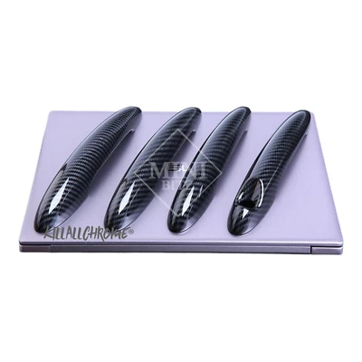 MINI R60 Countryman Clip On Maniglie Porta Carbon Look One Cooper S JCW STOCK UK - Immagine 1 di 2