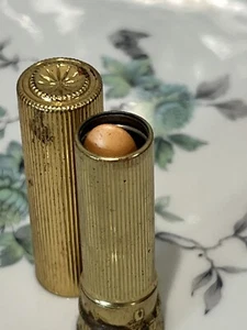 VINTAGE MAX FACTOR COLLECTIBLE ULTRALUCENT CREME LIPSTICK BARBARY GOLD NOS - Picture 1 of 7