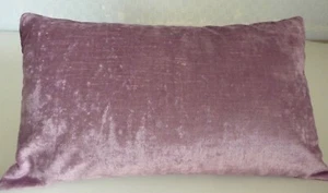 FUNDA DE COJÍN OBLONGA TERCIOPELO ALGODÓN TRITURADO CARAMELO 12" X 21" solo queda 1 - Imagen 1 de 2