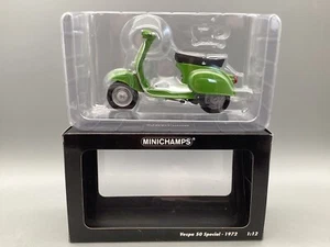 Motorroller Modell 1:12 Minichamps Vespa 50 Special 1972 limitiert mit OVP - Foto 1 di 12