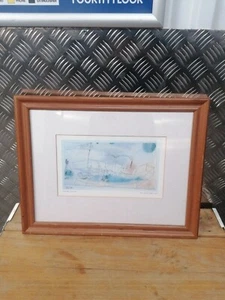 Paul Klee (1879-1940) Vintage Print " Der Fisch Im Hafen" 1916 Offset Lithograph - Picture 1 of 12