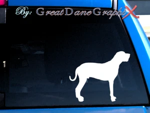 Great Dane #6 - Calcomanía adhesiva de vinilo - Elección de color - ALTA CALIDAD - Imagen 1 de 2