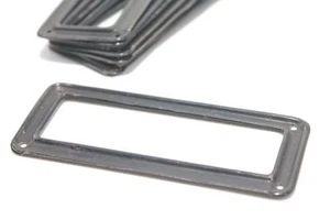 Old Signs Frames For Drawers 7 Piece Set Black Metal - Picture 1 of 4