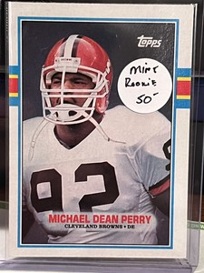 1989 Topps - #148 Michael Dean Perry (RC)