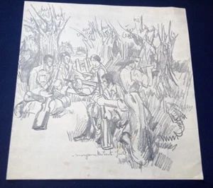 Rare dépliant illustré par Maryvonne Méheut-Jude pour les FFI - 1944 - Picture 1 of 3