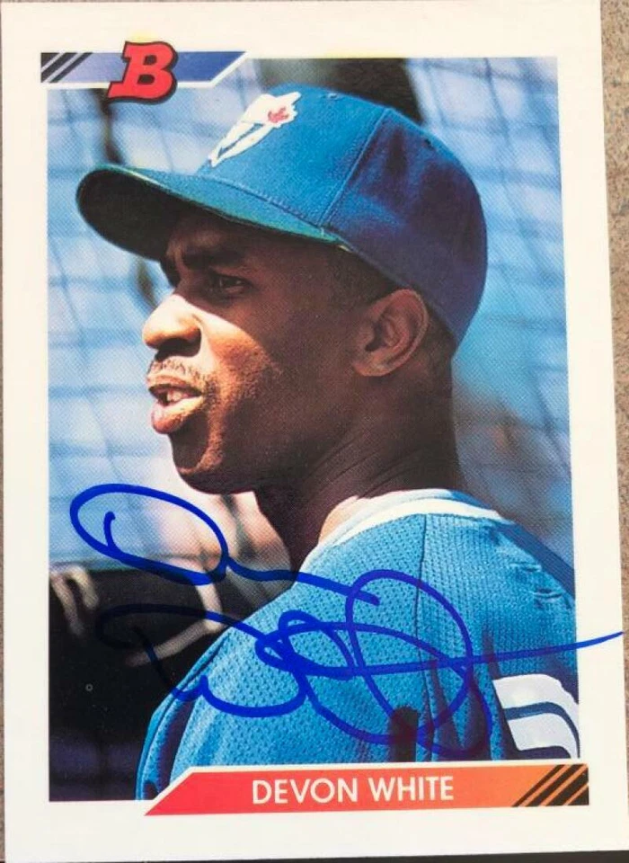 Bowman Devon White autografado 1992 #547 - Imagem 1 de 1