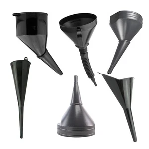 Universal Plastic Petrol Diesel Funnel For Oil Fuel or Water With Filter 6 Model - Picture 1 of 34