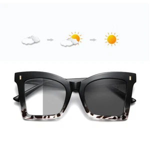Transition/Photochromic Reading Glasses Anit Blue Ray Oversize Women Men Readers - Picture 1 of 18