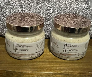 2 - MK Manna Kadar Meer Mineralien Peeling Salz Peeling Granatapfel je 13,52 Unzen - Bild 1 von 3