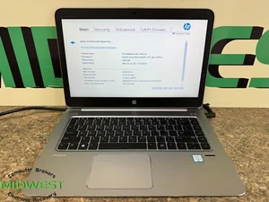 HP EliteBook Folio 1040 G3 i5-6200U 2.3GHz 8GB RAM No OS/HDD/SSD - Picture 1 of 6