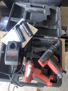 Snap- On Cordless Screwdriver . plus 3/8 Cordless Impact Driver.2 Batteries . - Picture 1 of 2