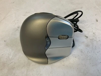 Evoluent VM4R Vertical Mouse 4 Right Gray Ergonomic 2600 DPI 5-Button (G2C*) - Image 1 of 3
