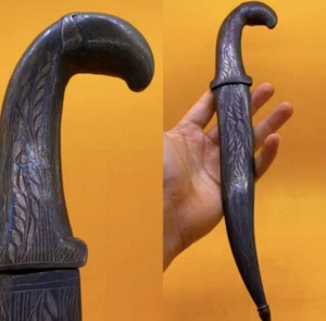 VERY RARE WONDERFUL ANCIENT MUGHUL ISLAMIC ANTIQUE BIRD GENUINE KNIVE - Picture 1 of 8