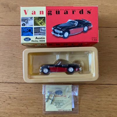 AUSTIN HEALEY 3000 VANGUARDS DIECAST 1:43 VA05102 - LTD ED - Image 1 of 4