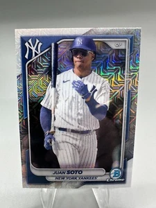 Juan Soto Mega Box Mojo Refractor 2024 Bowman New York Yankees #78 - Picture 1 of 2