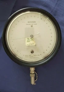 Vintage Large Mensor Precision Test Guage - 8.5" Dia. Steampunk - Navy Metcal - Picture 1 of 6