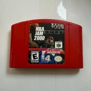 NBA Jam 2000 (Nintendo 64 N64) TESTED! Cartridge Only - Picture 1 of 3