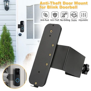 Doorbell Mount No Drill for Apartment Door, Anti-Theft Doorbell Holder Suitable - Picture 1 of 7