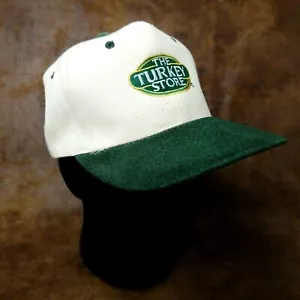 Gorra The Turkey Store Beige Verde Logo Ajustable Publicidad - Imagen 1 de 10